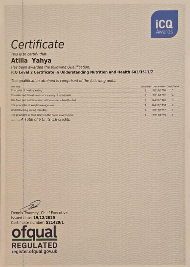 Certification 1
